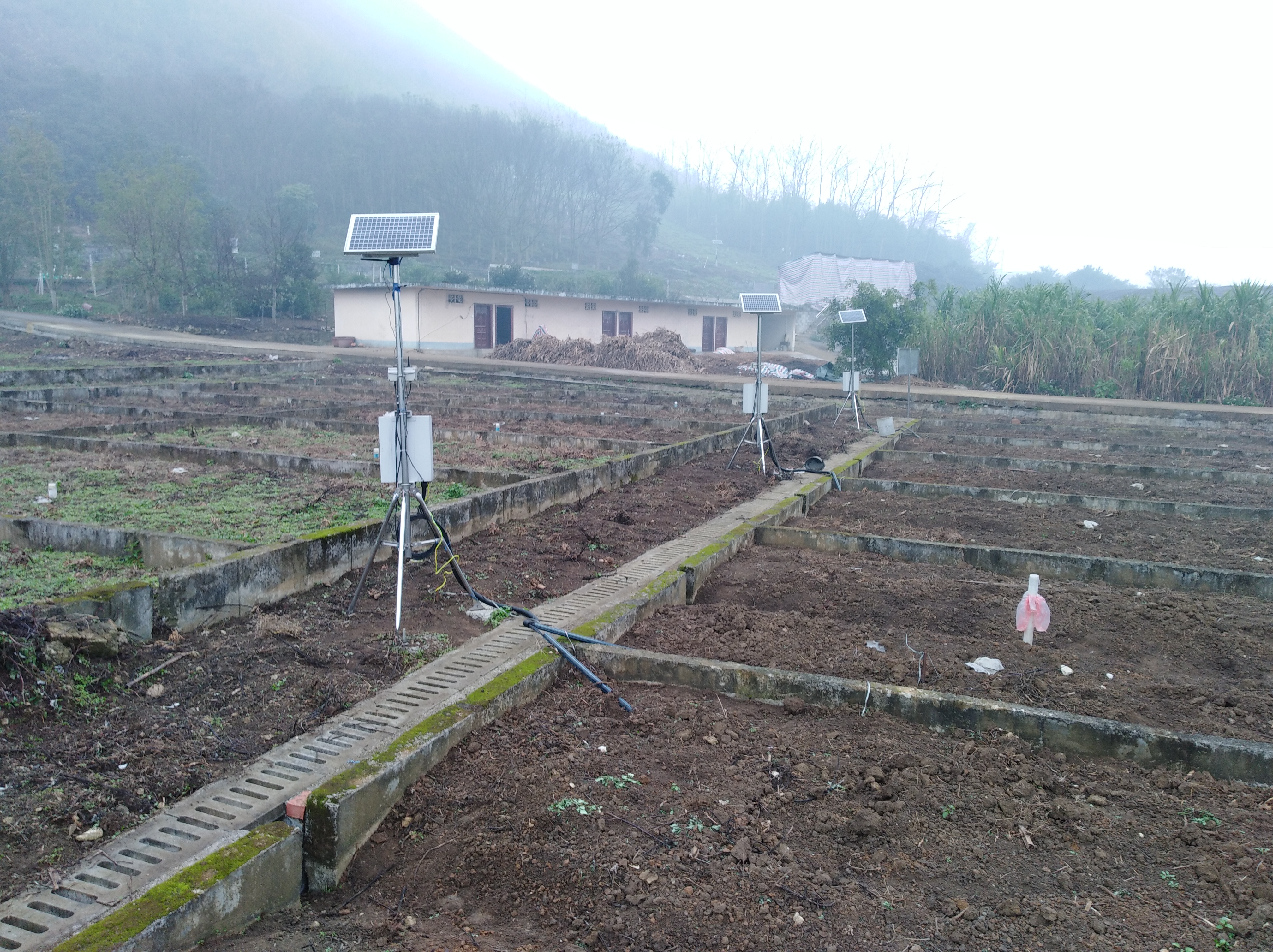环江站旱地辅助观测场土壤水分自动监测系统